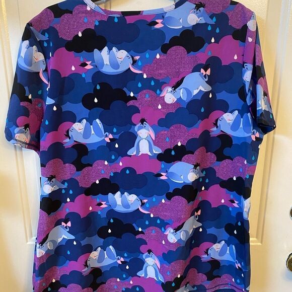 DISNEY Eeyore Scrub Top - Picture 4 of 5